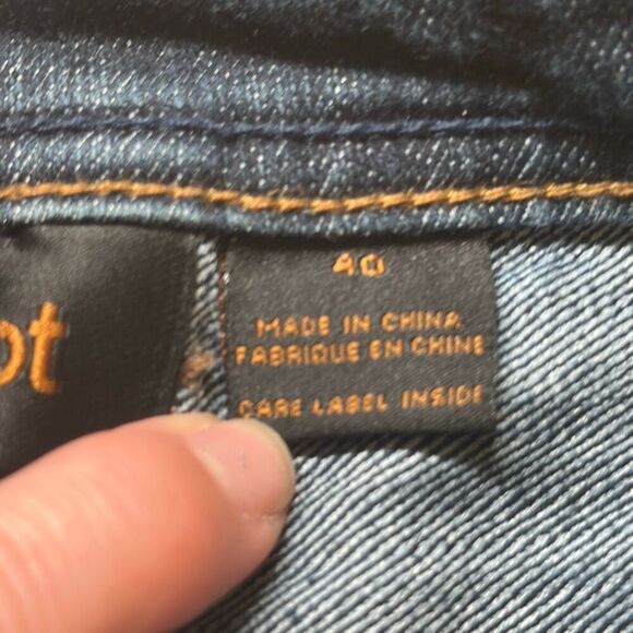 Marmot Jeans Men’s 40 Straight Stretch Preppy Blue Denim Y63970 - Picture 8 of 12